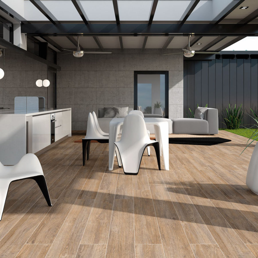 Piso Madera Royalwood Out Walnut Maco